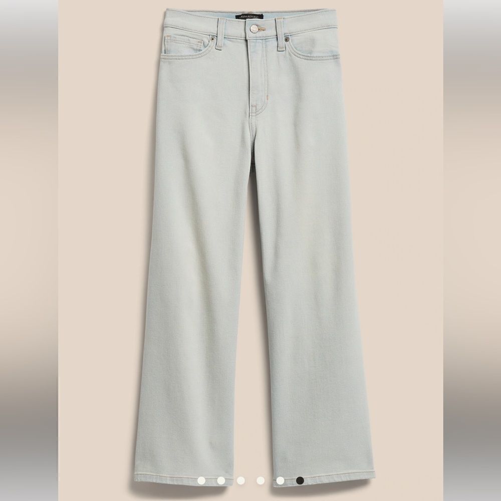 Banana Republic Wide-Leg Crop Jean - Picture 5 of 16